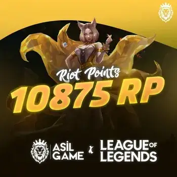 League of Legends 10875 RP (TR Serveri) Yükleme Şansı
