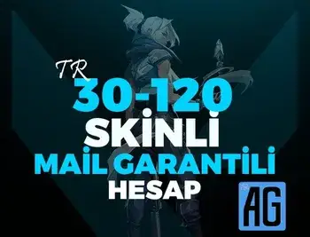 30-120 Skin Mail Garantili Hesap: Valorant