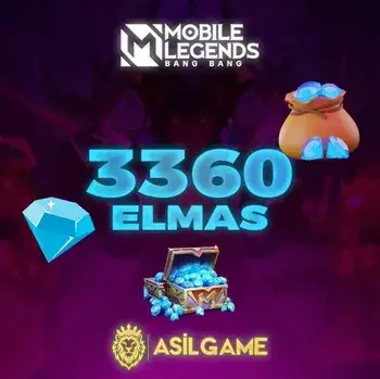  Mobile Legends 3360 Elmas (TR-Global) Yükleme Şansı