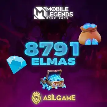  Mobile Legends 8791 Elmas (TR-Global) Yükleme Şansı