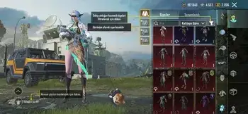 BUZ 5 + FATİH + 13 ÖLÜM MESAJI + 25 YÜKSELTİLEBİLİR PUBG MOBİLE HESABI